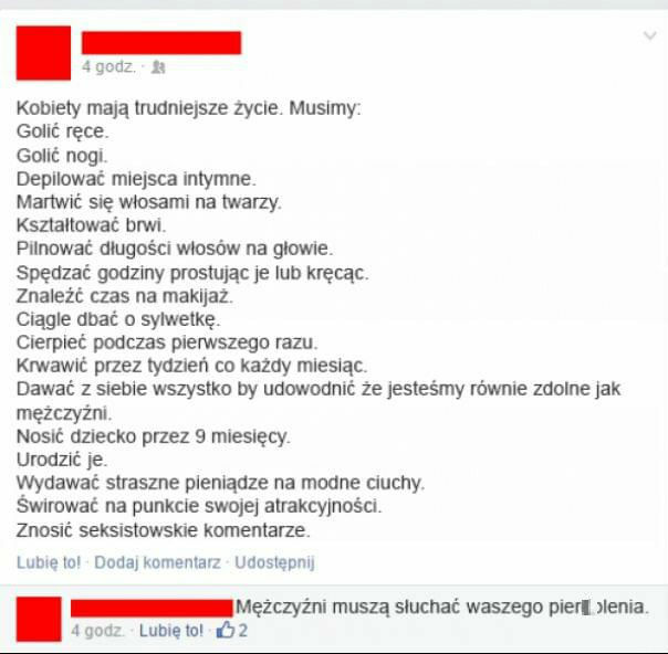 Kobiety mają trudniejsze życie