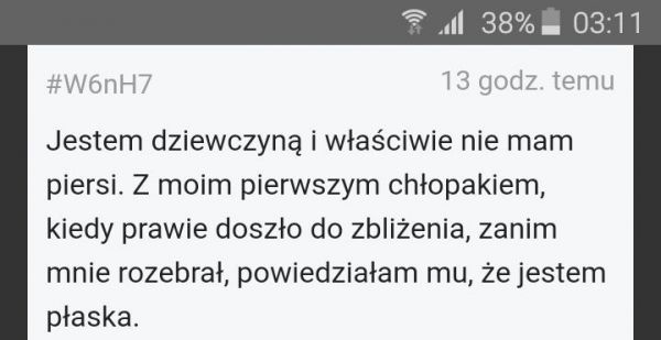 Płaska dziewczyna
