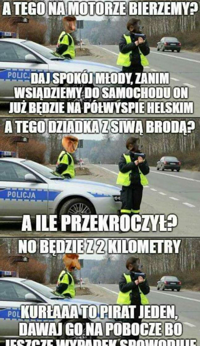 Polska policja taka jest