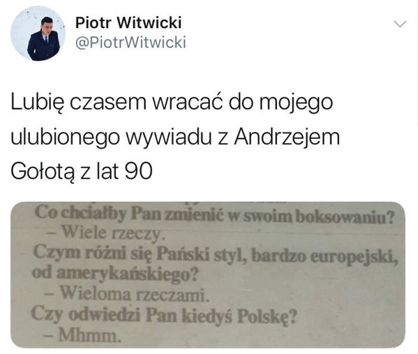 Endrju zna odpowiedź na każde pytanie