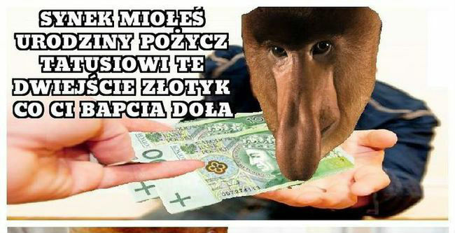 Tate, oddaj piniondze 