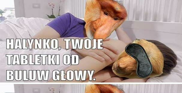 Janusz i Halynka w łóżku