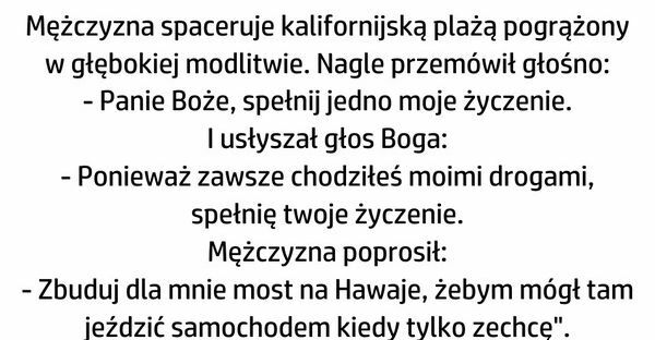 Życzenie, którego nie da się spełnić