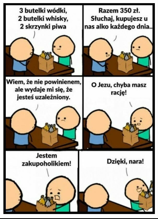 Ewidentnie ma problem