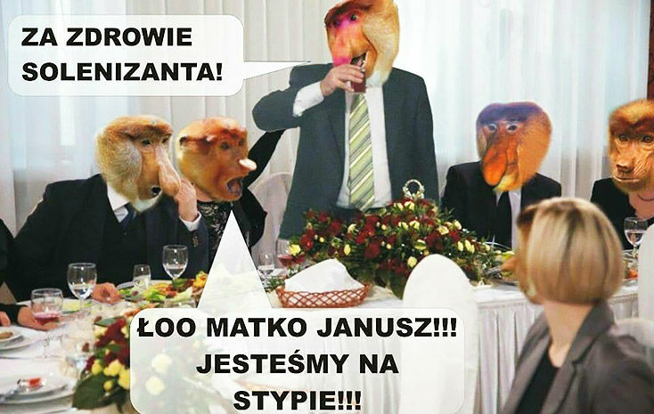Kiedy Janusz popije