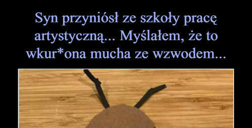 To się zdziwił 