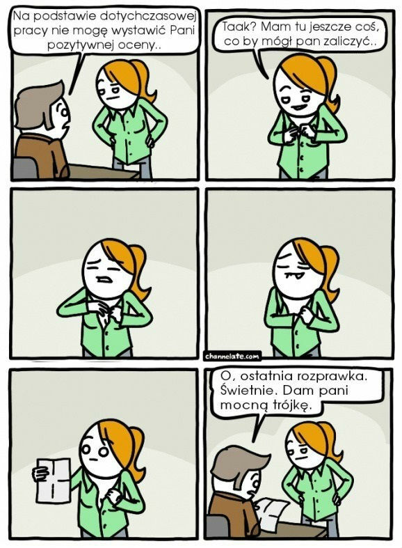 Jedyny słuszny sposób na zaliczenie 