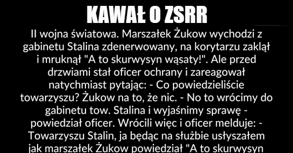 Dowcip o ZSRR