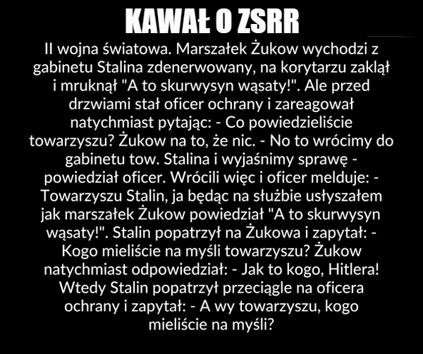 Dowcip o ZSRR