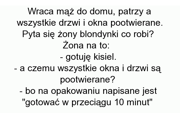 Kiedy żona bierze się za gotowanie