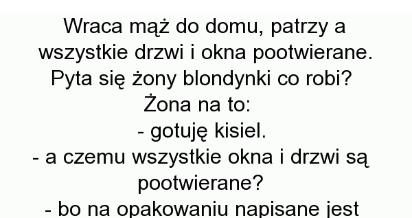 Kiedy żona bierze się za gotowanie