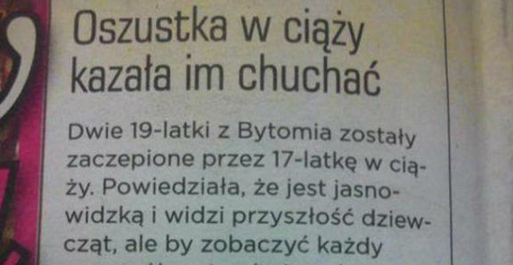 Piękna pani, ja powróżyć 