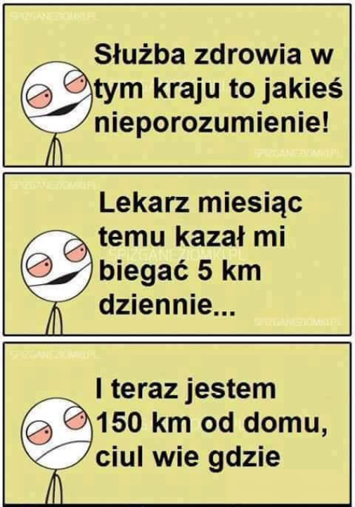 Ach ta służba zdrowia...