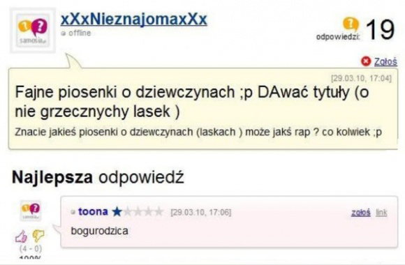Najlepsza piosenka o dziewczynach 