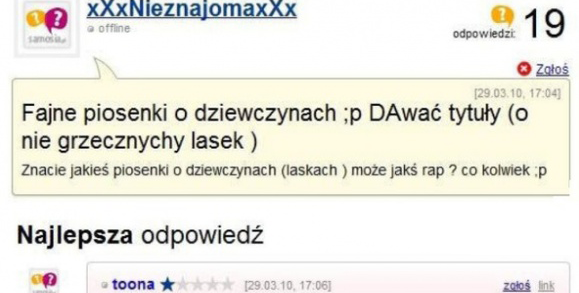 Najlepsza piosenka o dziewczynach 