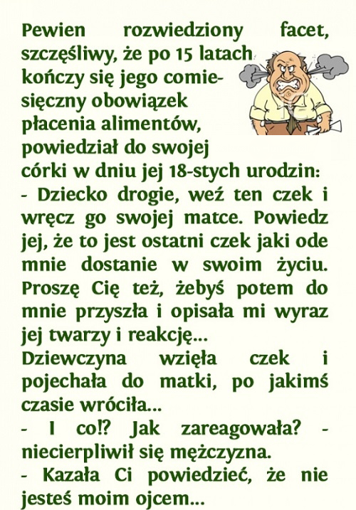 Ten się śmieje, kto się śmieje ostatni
