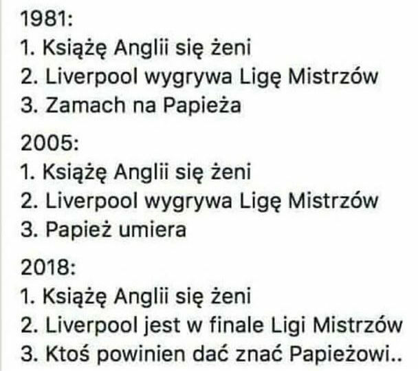 Ktoś powinien go ostrzec 
