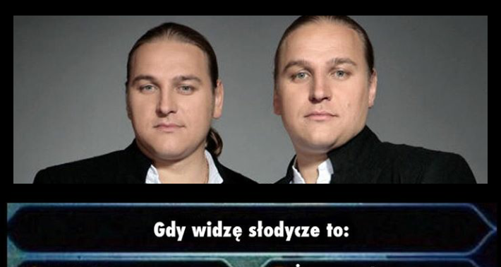 Gdy widzę słodycze, to...