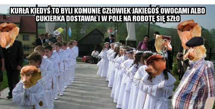 Kiedyś to były komunie