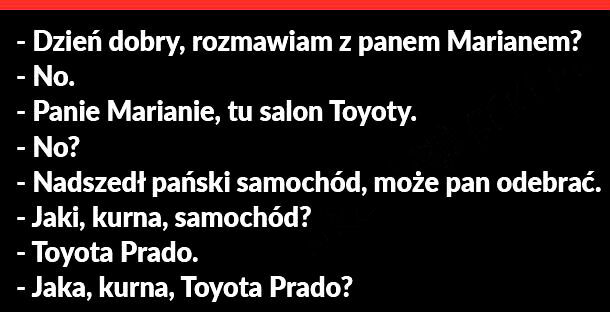 Całe szczęście!