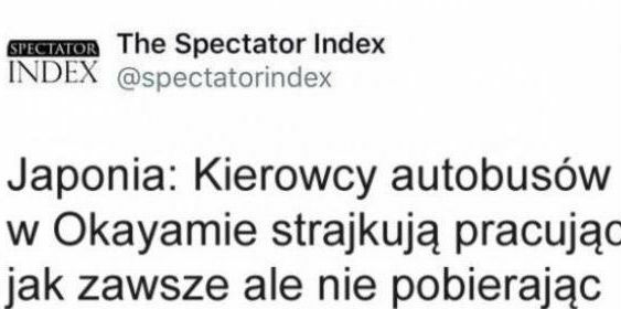 Tak się powinno strajkować 