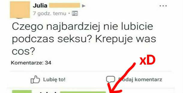 To może krępować 