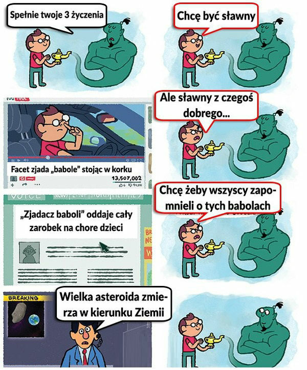 Uważaj, o czym marzysz 