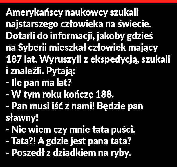 Najstarszy człowiek na świecie 