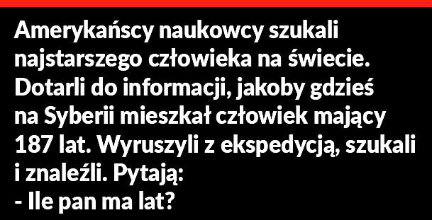 Najstarszy człowiek na świecie 
