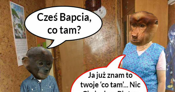 Pioter u babci 