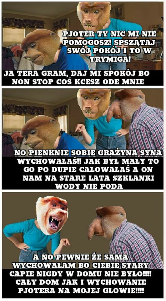 Pjoter, Ty mi nic nie pomogosz!