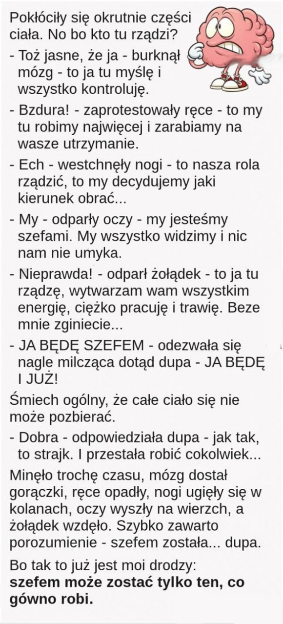 Szef może być tylko jeden