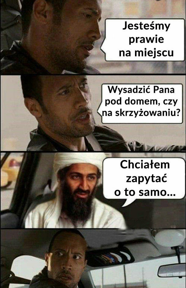 Gdzie Pana wysadzić? 