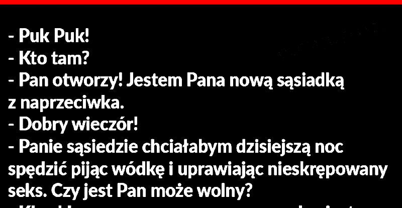 Nietypowa prośba 