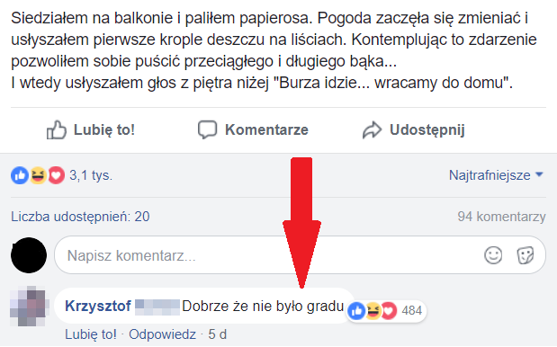 Genialny komentarz 