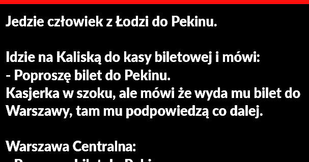 W Pekinie wiedzą 