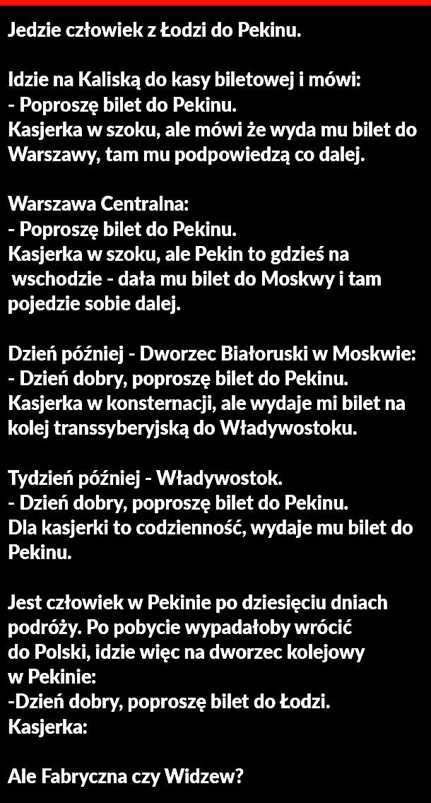 W Pekinie wiedzą 