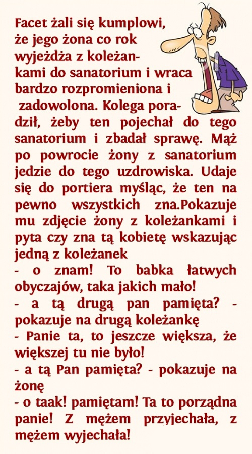 Facet żali się kumplowi 
