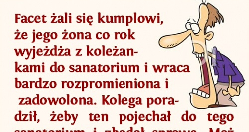 Facet żali się kumplowi 