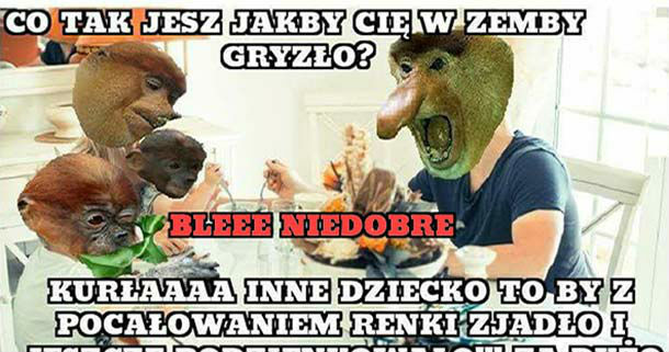 Kiedy dzieciaki marudzą przy obiedzie 