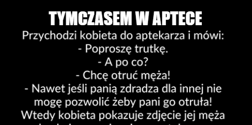 Tymczasem w aptece