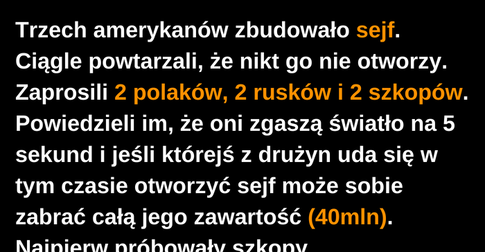 Polak nie przepuści 