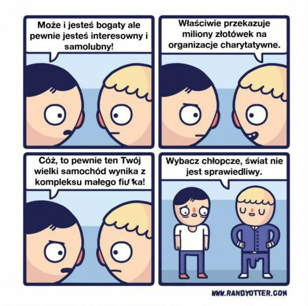 Świat nie jest sprawiedliwy
