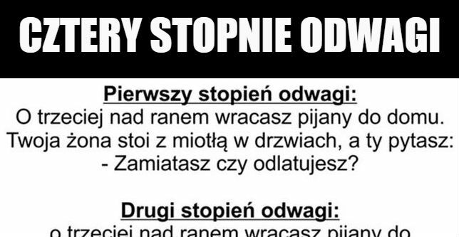 Cztery stopnie odwagi 