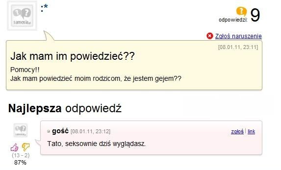 Jak to powiedzieć rodzicom? 