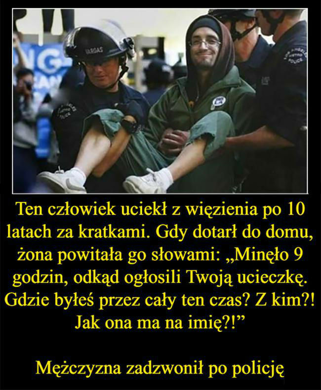 Nie ma to jak wsparcie żony 