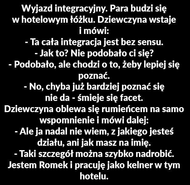 Wyjazd integracyjny 