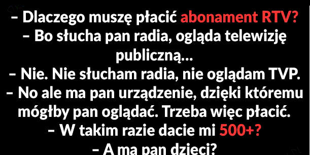 Dlaczego muszę płacić abonament? 