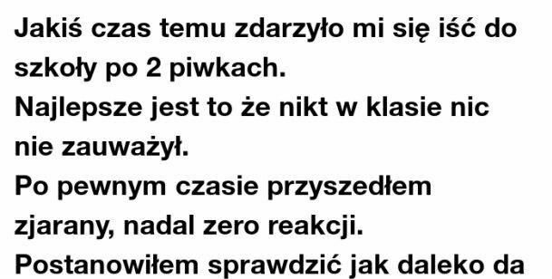 Tymczasem w szkole...