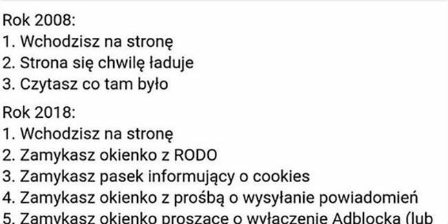 Tak wygląda postęp 